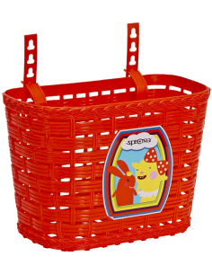 Cykelkorg barn - Röd - Köp cykeltillbehör hos Gammelgarn Verkstad