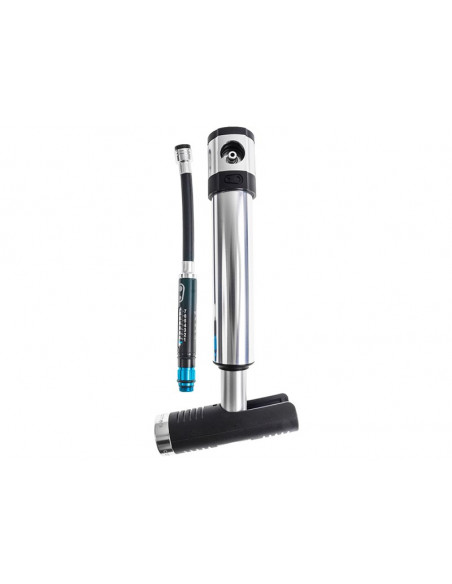 CRANKBROTHERS Mini pump Klick HV Gauge 7,6 bar/110 psi Silver