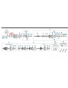 Kulring 3/16 x 16st SG7C vänster