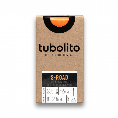 TUBOLITO S-Tubo-ROAD 700 x 18-28C Presta 42 mm