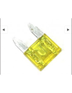 Säkring 20A miniflatstift gul
