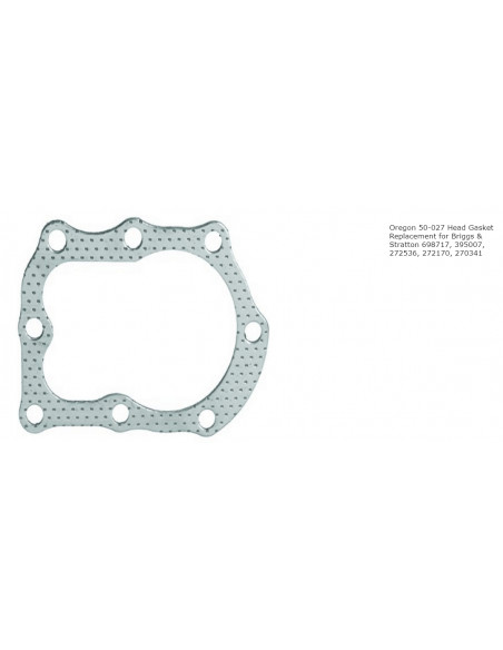 PACKNING TOPPLOCK ersätter B&S 698717, 395007, 272536, 272170, 270341