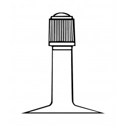 "Slang 10-12"" 44/62-194/222 bilventil böjd" 2