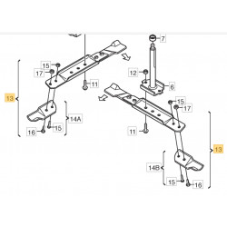 Knivbalk kpl kommer att ersättas av 1134-9077-01