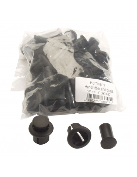 Styrpluggar set svart