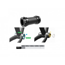 SRAM Bottom bracket DUB BB30, 68/73 mm Standard bearings DUB 68/73 mm