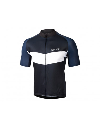 XLC Basic jersey JE-S17 Size S Dark blue/white/black