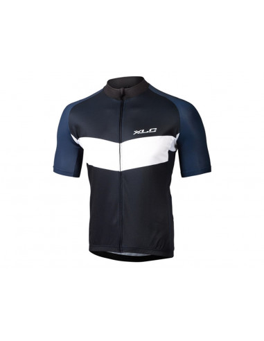 XLC Basic jersey JE-S17 Size XXL Dark blue/white/black