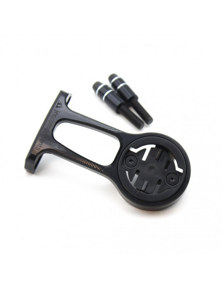 Premium Stem Out Front Mount Garmin (BLACK)