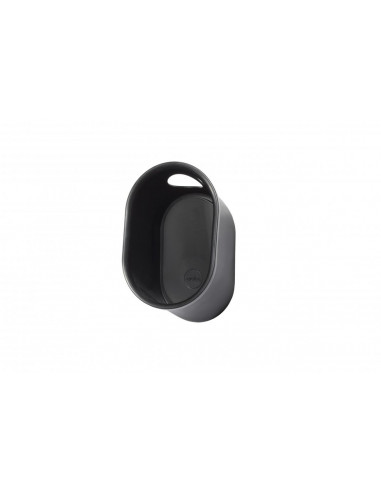 Loop helmet and accessory storage. Black