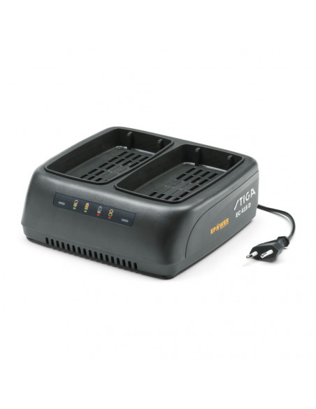 EC 415 D DUBBELLADDARE 48V STIGA