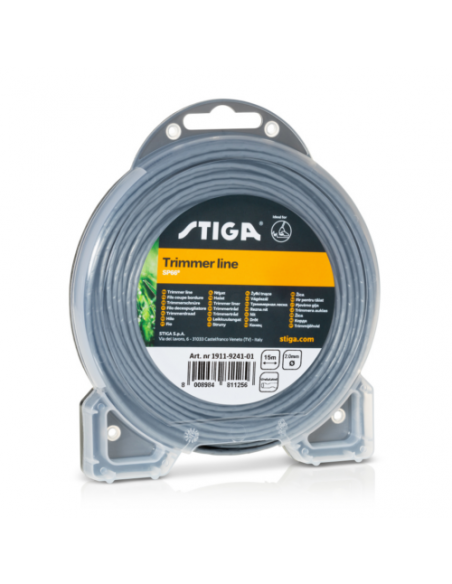 TRIMMERTRÅD 15 m Ø 2,0 SP66