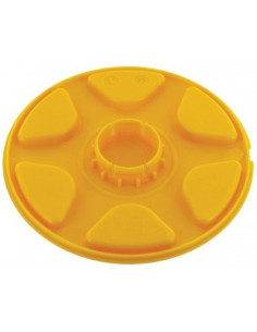 HUBCAP D170 (6 RAYS) YELLOW JOHN