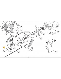 Stiga Transmissionsrör
