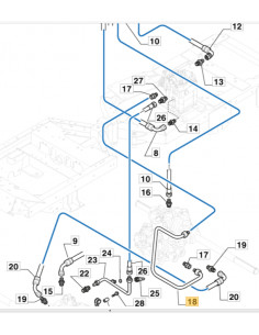 HYDRAULRÖR tidigare 1134-5814-01