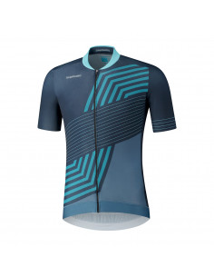 Tröja Kita SS med dragkedja navy XL