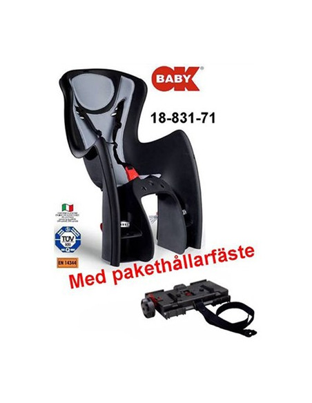 Barnsits Bodyguard för pakethållare