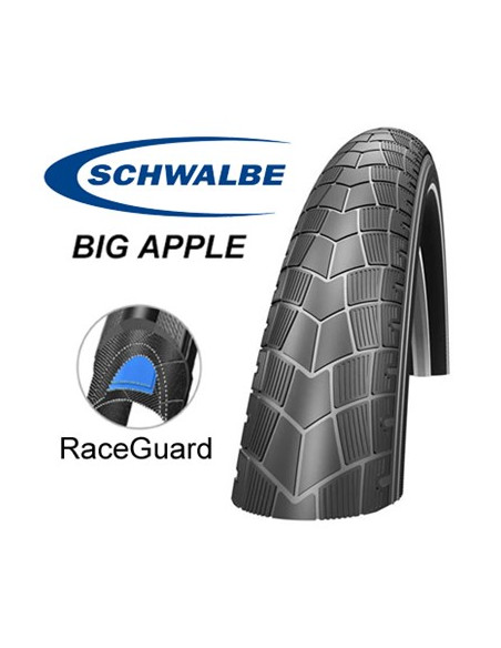 Däck  50-507 (24x2.00) Schwalbe Big Apple