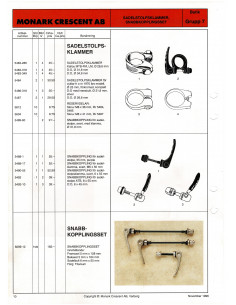 Sadelrörsklamma 25 mm 2