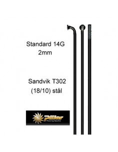 Eker STD 2mm Svart 14G Längd 290mm