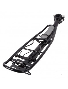 Pakethållare Atran Active Alu AVS till sadelstolpe med klaff svart (max. 10 kg)