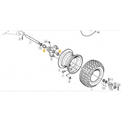 WHEEL BUSH tidigare 1134-1319-01 2