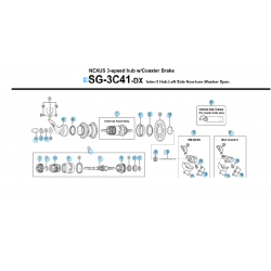 BRAKE SHOE UNIT SG-3C40 Nexus 3