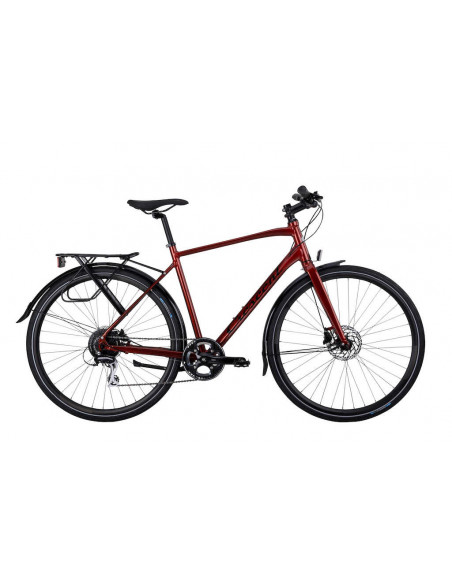 Crescent Atto, 8-Växlar, Färg Röd, Ramstorlek 58cm