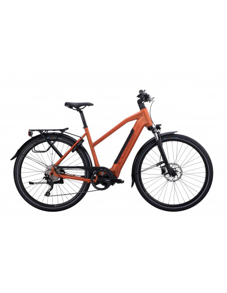 Crescent Elda 20, 10-Växlar, Färg Orange Matt, Ramstorlek 51cm