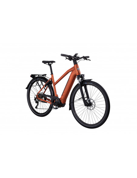 Crescent Elda 20, 10-Växlar, Färg Orange Matt, Ramstorlek 51cm