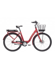 Crescent Elina, 7-Växlar, Färg Röd Matt, Ramstorlek 51cm