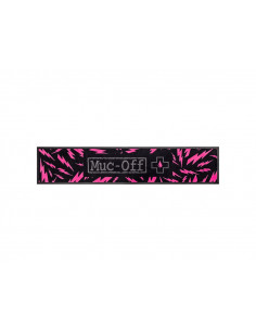 MUC-OFF Absorbent Bike Mat Black/Pink 200x40x5