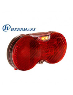 Baklampa Diod H-Vision med batteri 50mm