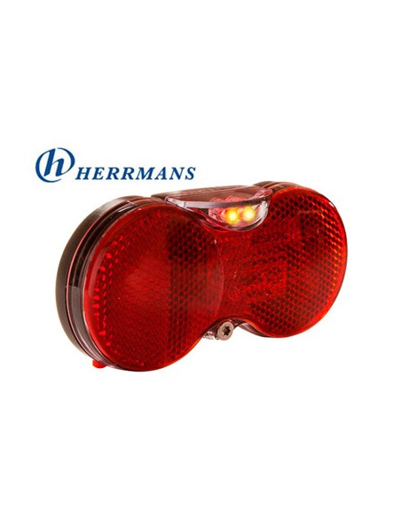 Baklampa Diod H-Vision med batteri 50mm