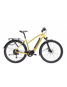 Crescent Elda 50S, 9 Växlar, Färg Gul, Ramstorlek 51cm)