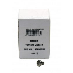 Skruv torx m5x16mm rostfri