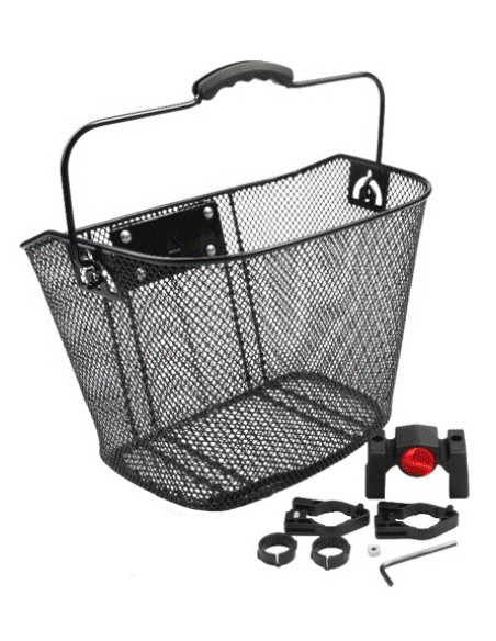 "Cykelkorg fram ""quicklock"" sv"