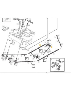 KEDJA (12 länkar ) Repl Mat 1134-6374-04