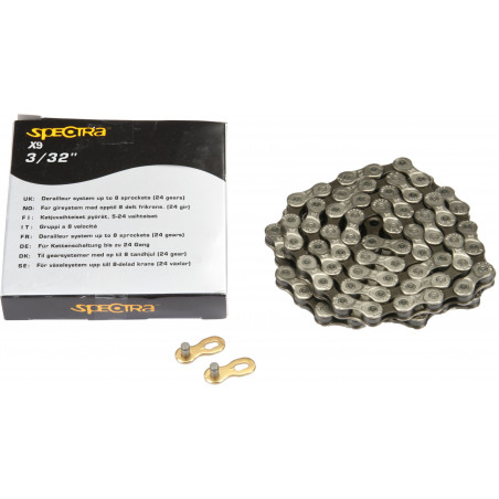 Kedja 1/2x11/128 silver/silver