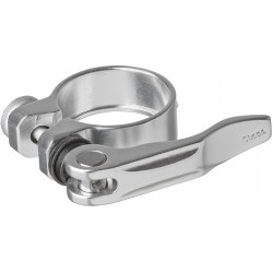 Sadelrörsklamma 31.8 mm quicke release silver
