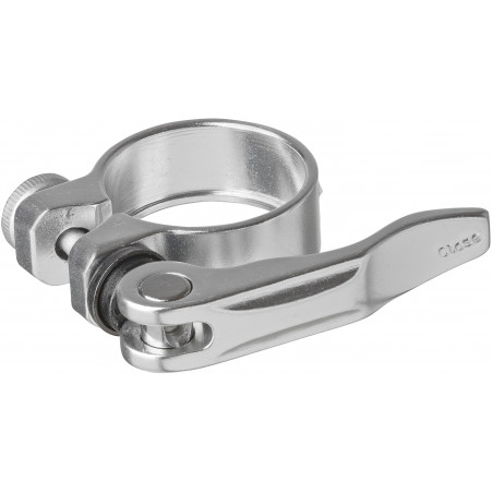 Sadelrörsklamma 31.8 mm quicke release silver