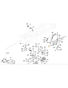 BZ CENTRAL SUPPORT ROD ISO FM