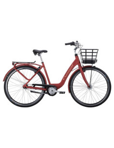 Tove 7vxl 51cm röd korg