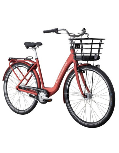 Tove 7vxl 51cm röd korg