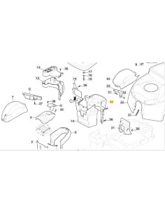 SITSKONSOLKÅPA BAKRE 2