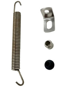 Stabilisatorfjäder rostfri, silver