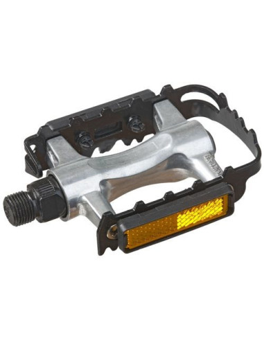 Pedaler sport stål svarta