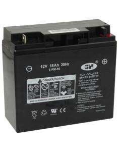 BATTERI 12V 18Ah Repl Mat 118120007/0