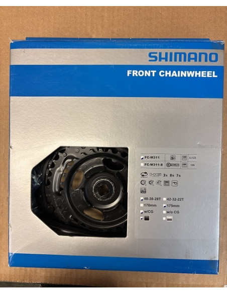 SHIMANO ALTUS Crankset FC-M311 Square 175.0 mm