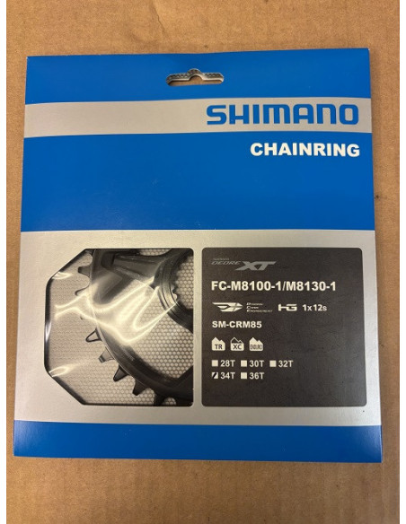 Kedjedrev 34T Deore XT SM-CRM85